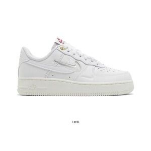 Nike Air Force 1 '07 Premium 'History of Logos' size 7 NEW